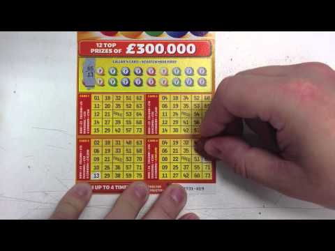 National lottery bingo